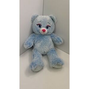 Build A Bear BAB Disney Frozen Elsa Teddy Bear Plush Stuffed Animal Blue 16"